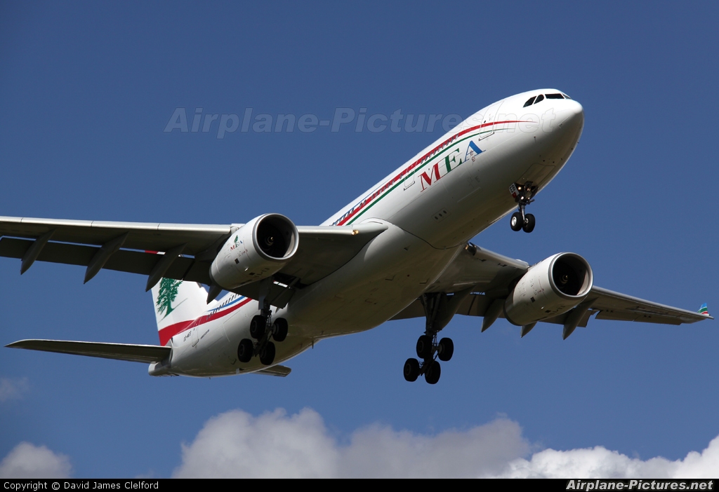 MEA - Middle East Airlines OD-MEB aircraft at London - Heathrow