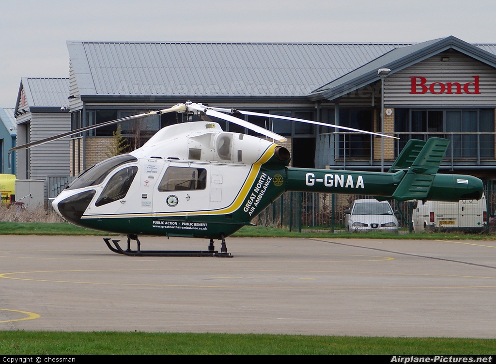 Great North Air Ambulance G-GNAA aircraft at Gloucestershire (Staverton)