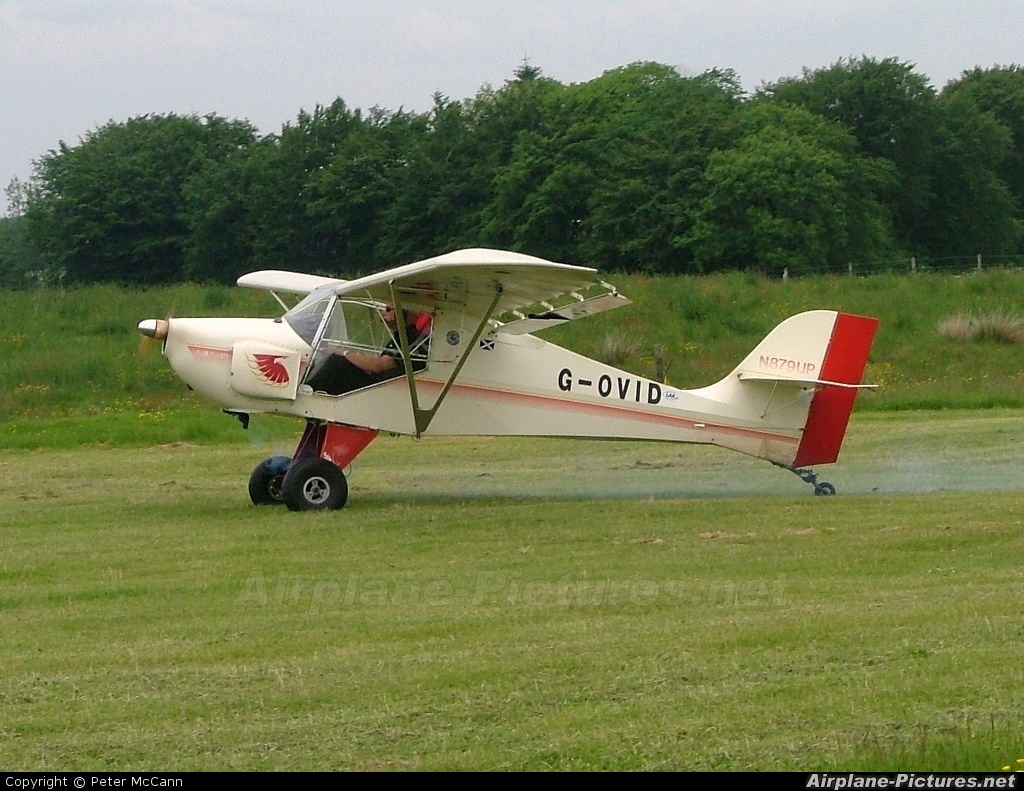 Private G-OVID aircraft at Strathaven
