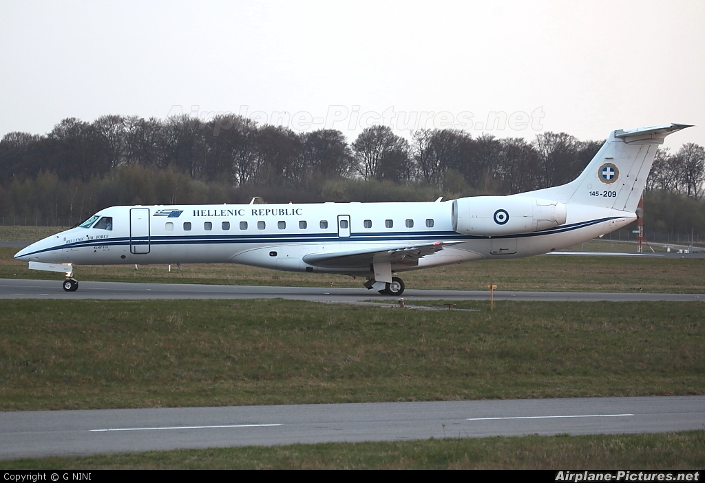 Greece - Hellenic Air Force 145-209 aircraft at Luxembourg - Findel