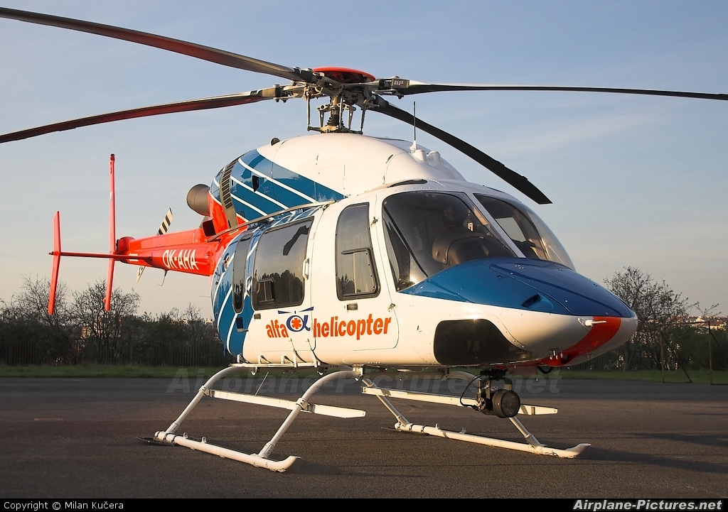 Alfa Helicopter OK-AHA aircraft at Off Airport - Czech Republic