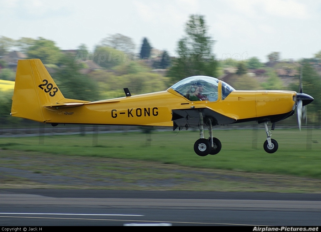 Private G-KONG aircraft at North Weald