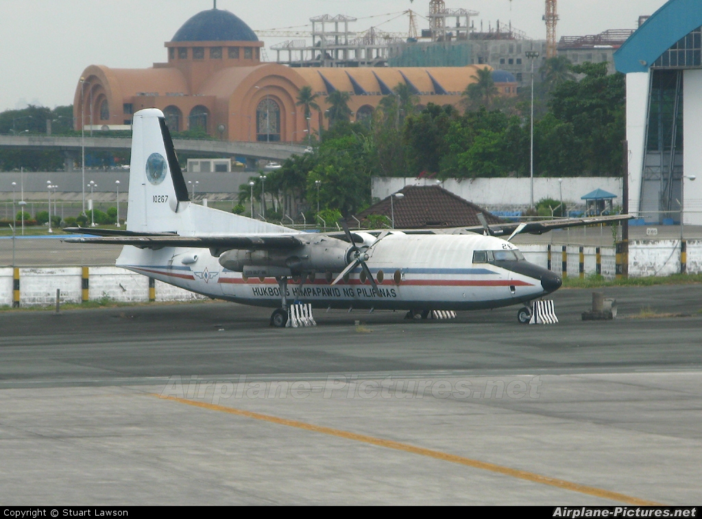 Philippines - Air force 10267 aircraft at Manila Ninoy Aquino Intl
