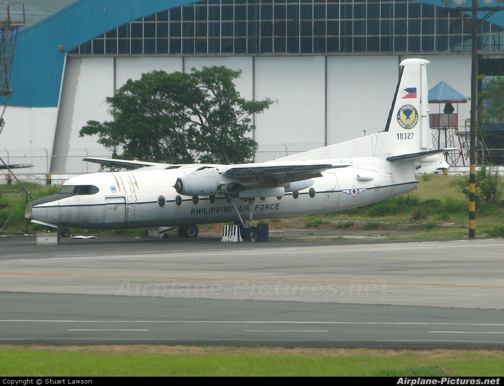 Philippines - Air force 10327 aircraft at Manila Ninoy Aquino Intl