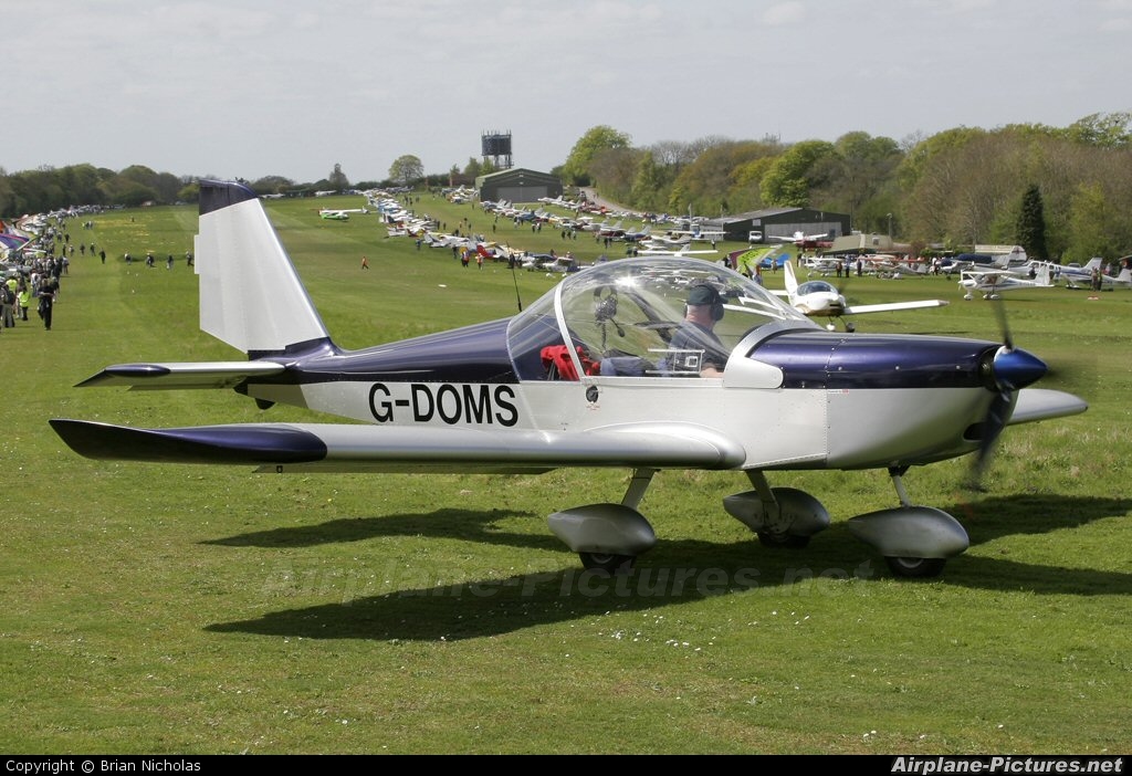 Private G-DOMS aircraft at Popham