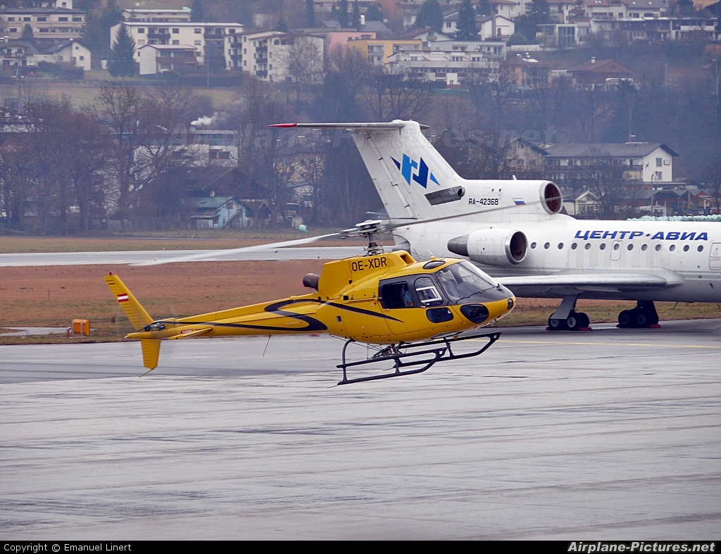 Private OE-XDR aircraft at Innsbruck