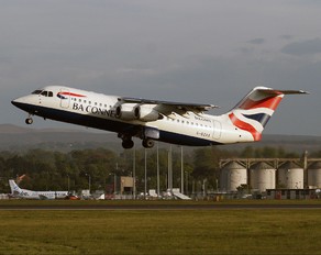 G-BZAX - British Airways British Aerospace BAe 146-300/Avro RJ100