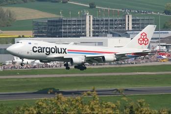 LX-LCV - Cargolux Boeing 747-400F, ERF