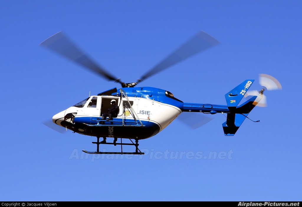 South Africa - Police ZS-HSD aircraft at Johannesburg - Rand