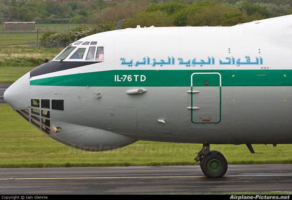 Algeria - Air Force T7-WID aircraft at Prestwick