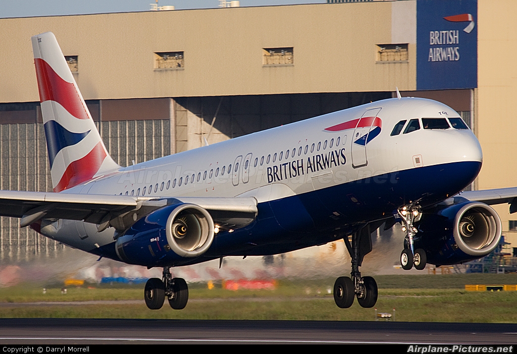 British Airways G-TTOE aircraft at London - Heathrow