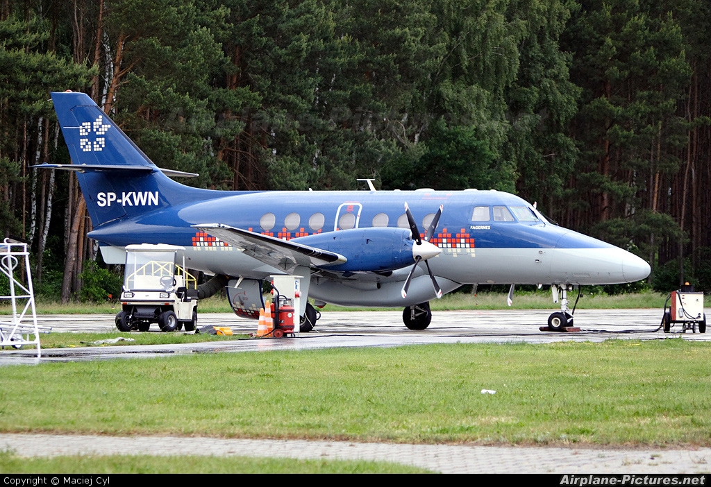 Jet Air (Poland) SP-KWN aircraft at Babimost