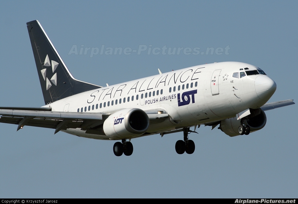 LOT - Polish Airlines SP-LKE aircraft at Warsaw - Frederic Chopin