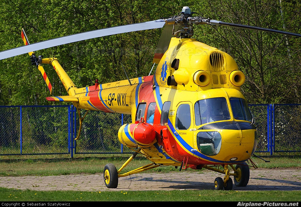 Polish Medical Air Rescue - Lotnicze Pogotowie Ratunkowe SP-WXL aircraft at Białystok - Krywlany