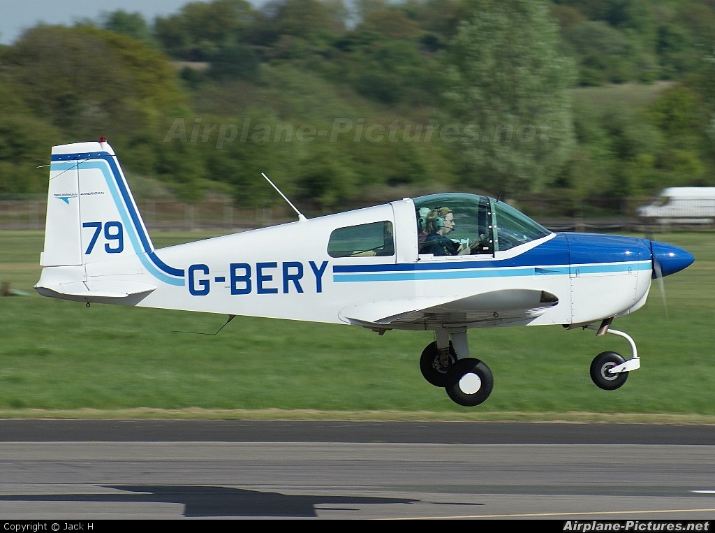 Private G-BERY aircraft at North Weald