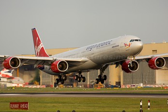 G-VMEG - Virgin Atlantic Airbus A340-600