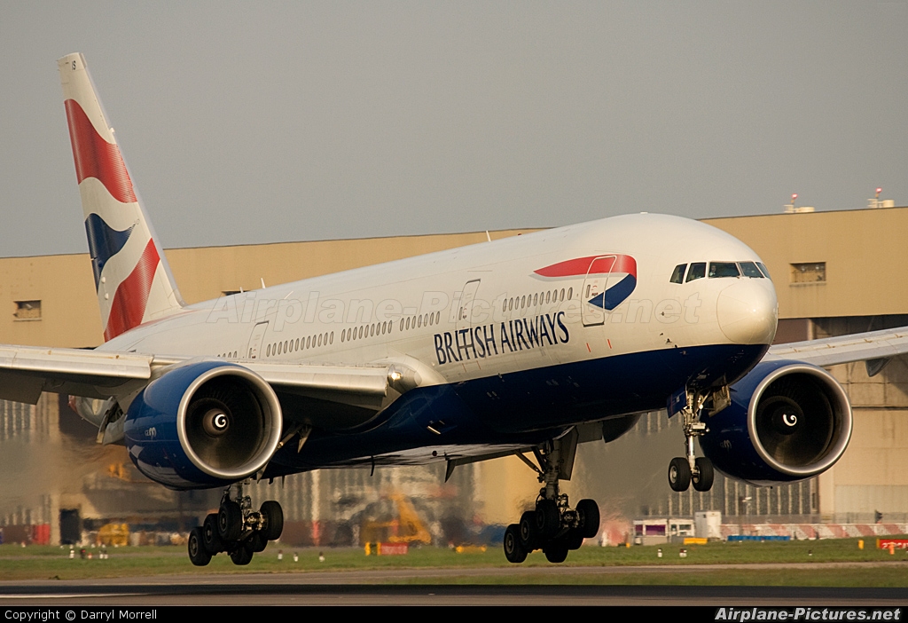 British Airways G-VIIS aircraft at London - Heathrow