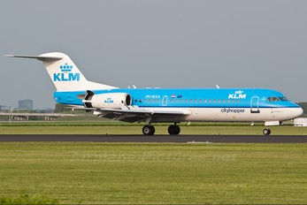 PH-WXA - KLM Cityhopper Fokker 70