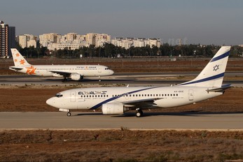 4X-EKE - El Al Israel Airlines Boeing 737-700