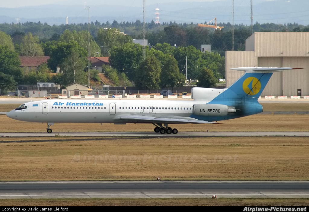 Air Kazakstan UN-85780 aircraft at Frankfurt