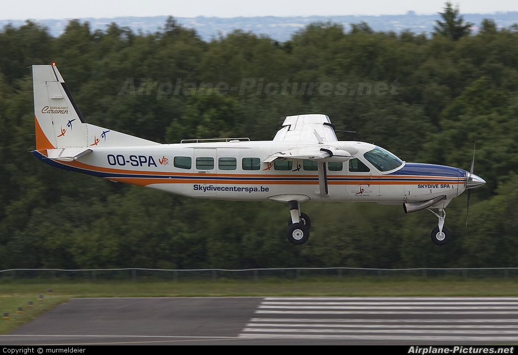 Private OO-SPA aircraft at Spa - La Sauveniere