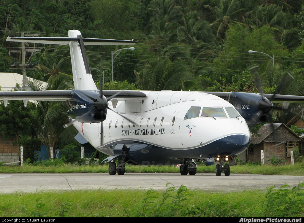SEAIR - South East Asian Airlines RP-C6328 aircraft at Caticlan