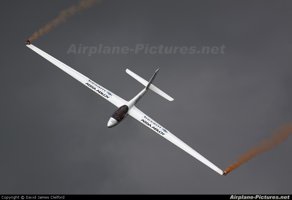 Swift Aerobatic Display Team G-IZII aircraft at Kemble