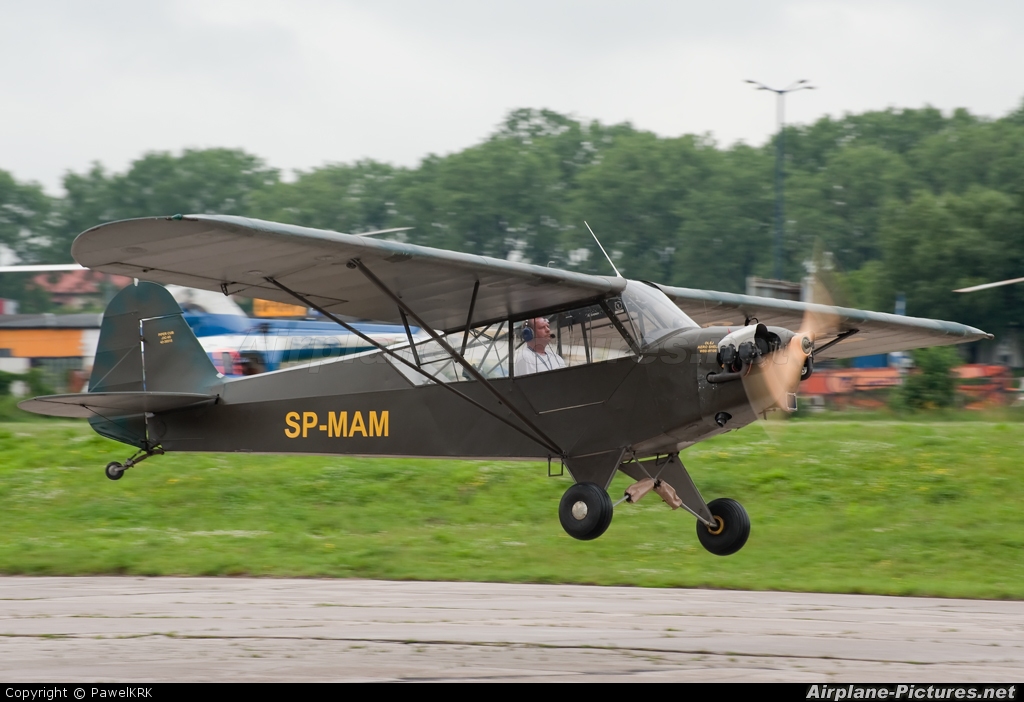 Private SP-MAM aircraft at Kraków, Rakowice Czyżyny - Museum of Polish Aviation