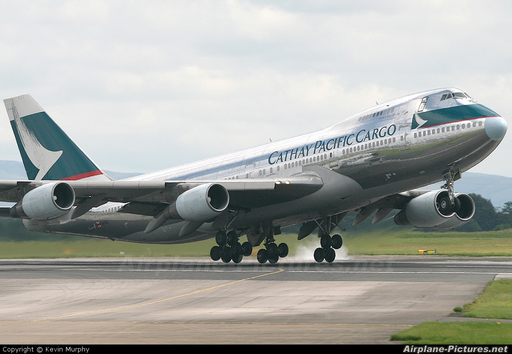 Cathay Pacific Cargo B-HMD aircraft at Manchester