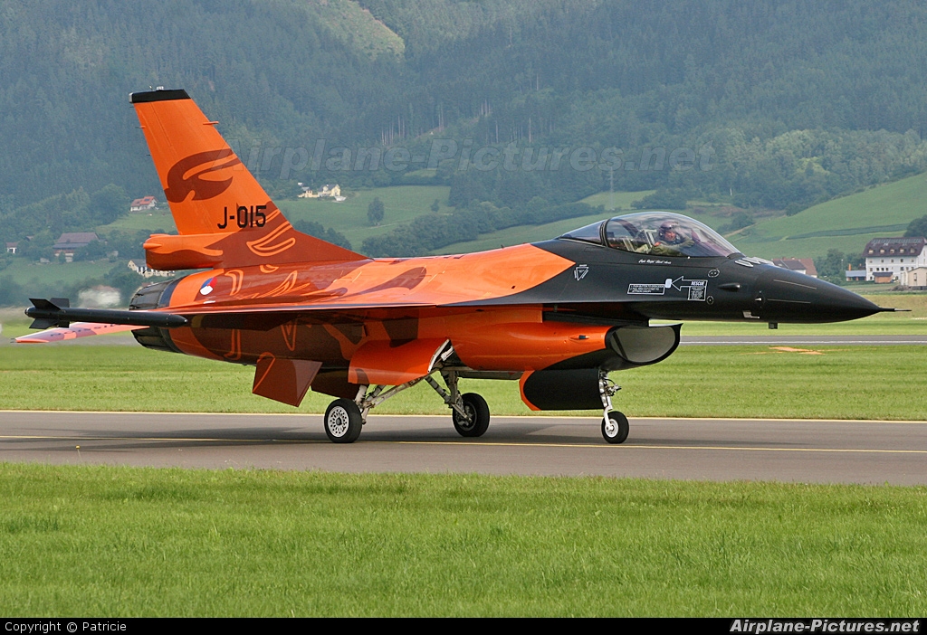 Netherlands - Air Force J-015 aircraft at Zeltweg