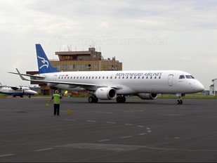 4O-AOA - Montenegro Airlines Embraer ERJ-195 (190-200)