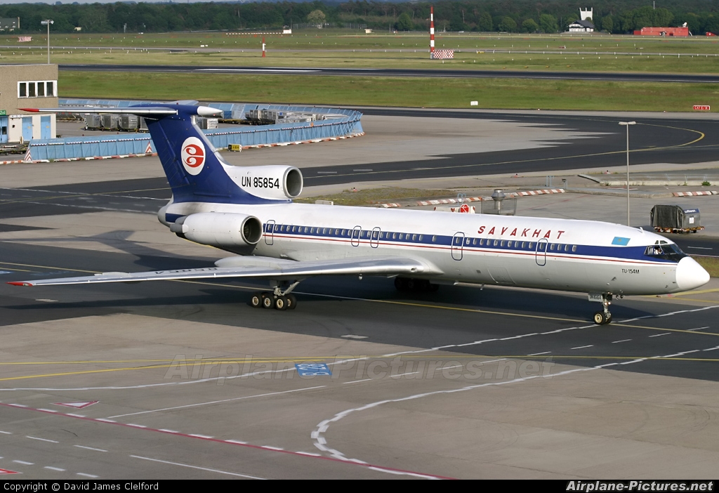 Sayakhat Airlines UN-85854 aircraft at Frankfurt
