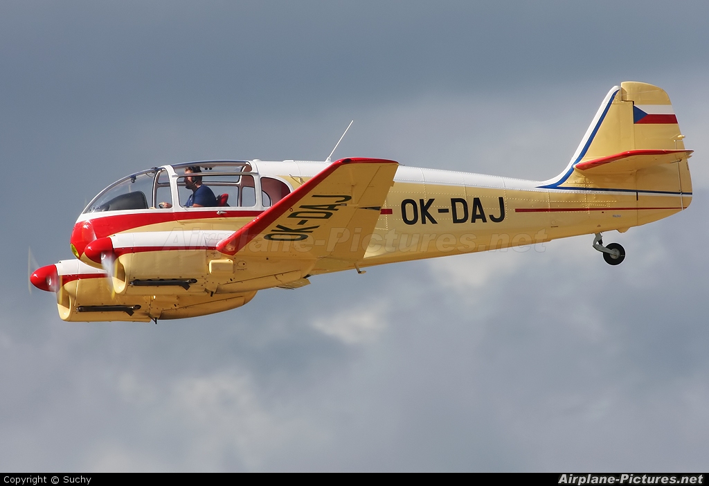 Private OK-DAJ aircraft at Pardubice