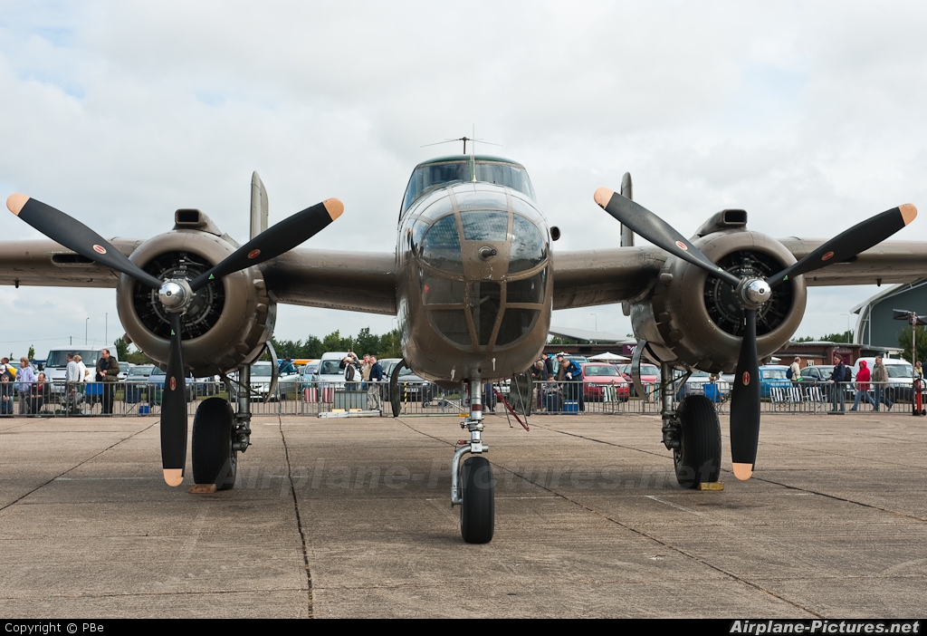 Netherlands - Air Force "Historic Flight" PH-XXV aircraft at Duxford