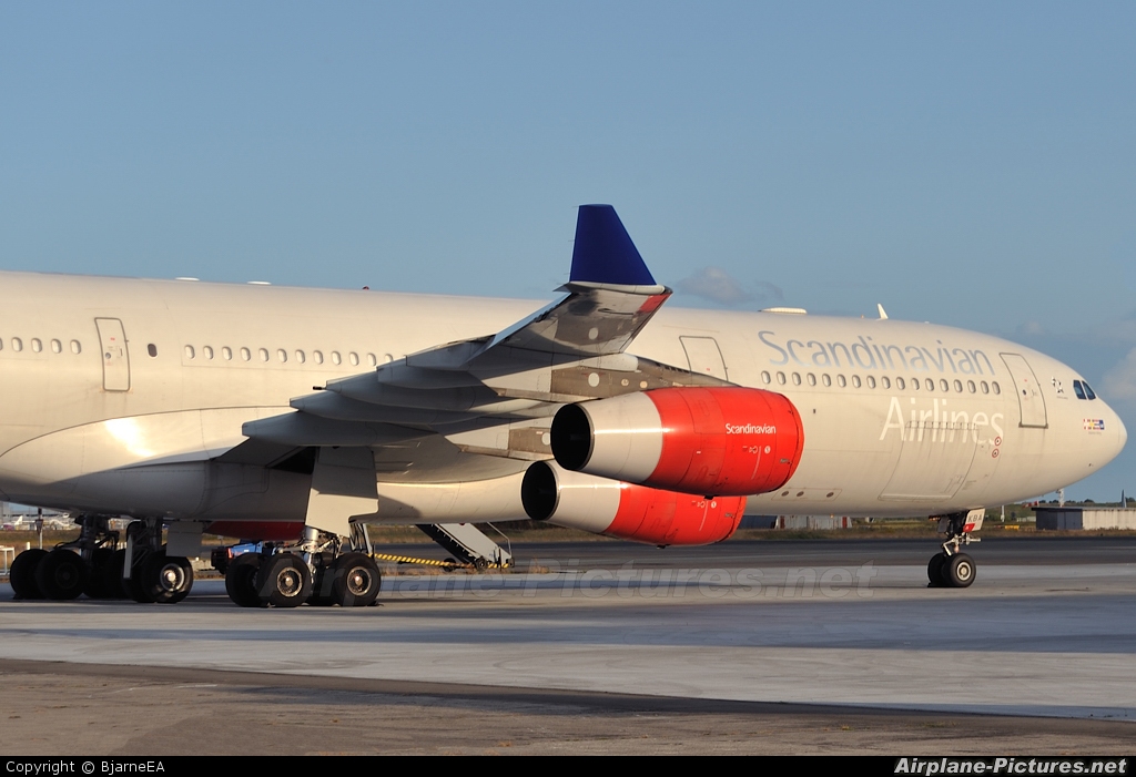 SAS - Scandinavian Airlines OY-KBA aircraft at Copenhagen Kastrup