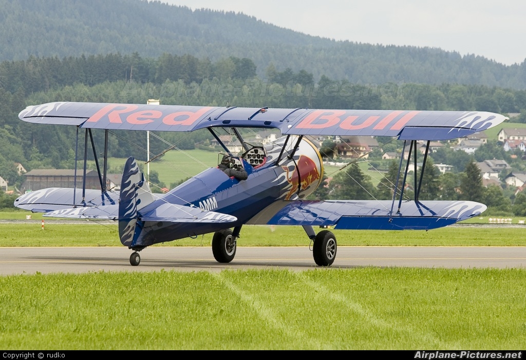 The Flying Bulls OE-AMM aircraft at Zeltweg