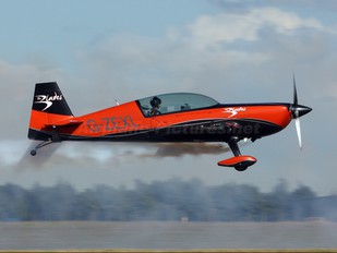 G-ZEXL - 2 Excel Aviation "The Blades Aerobatic Team" Extra 300L, LC, LP series