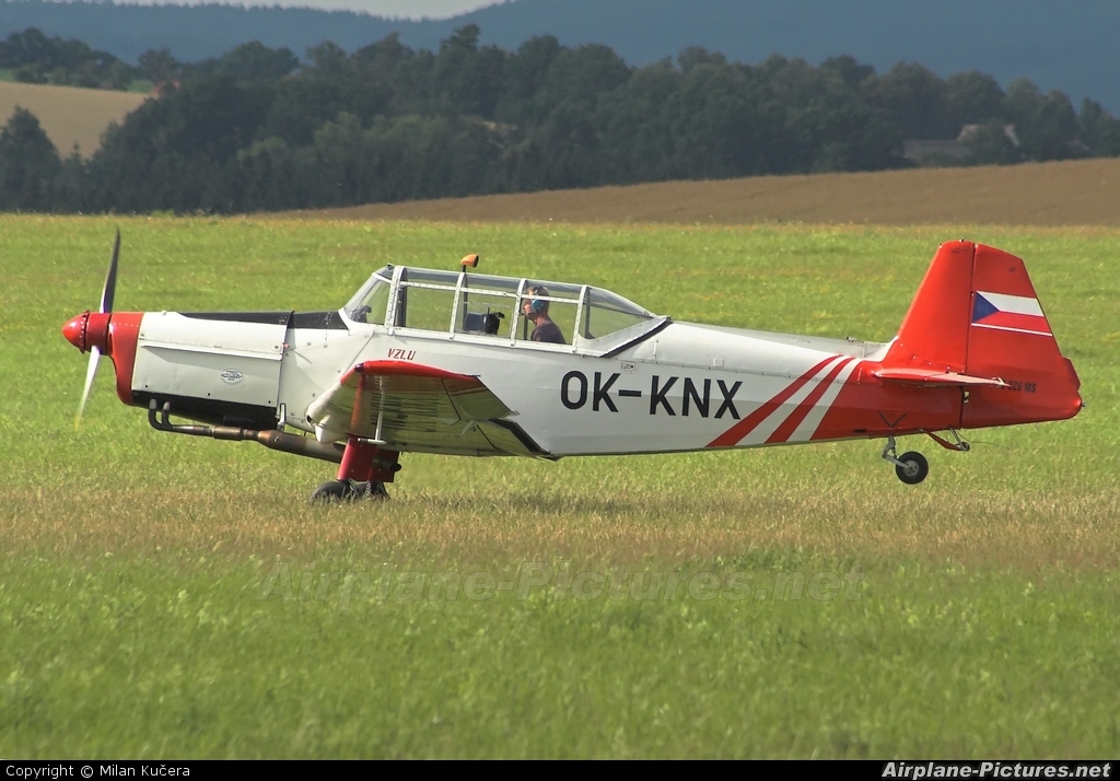 Czech Flight Research Institute OK-KNX aircraft at Benešov