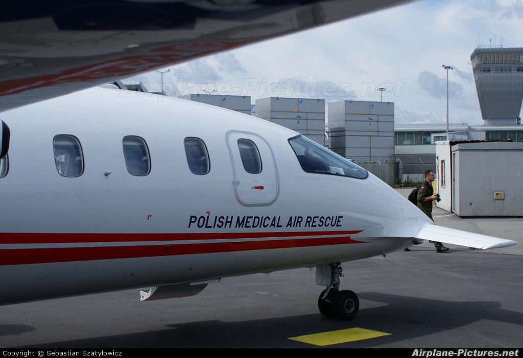 Polish Medical Air Rescue - Lotnicze Pogotowie Ratunkowe SP-MXI aircraft at Warsaw - Frederic Chopin