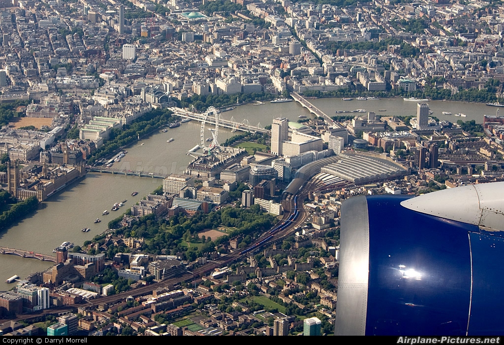 British Airways G-CPET aircraft at In Flight - England