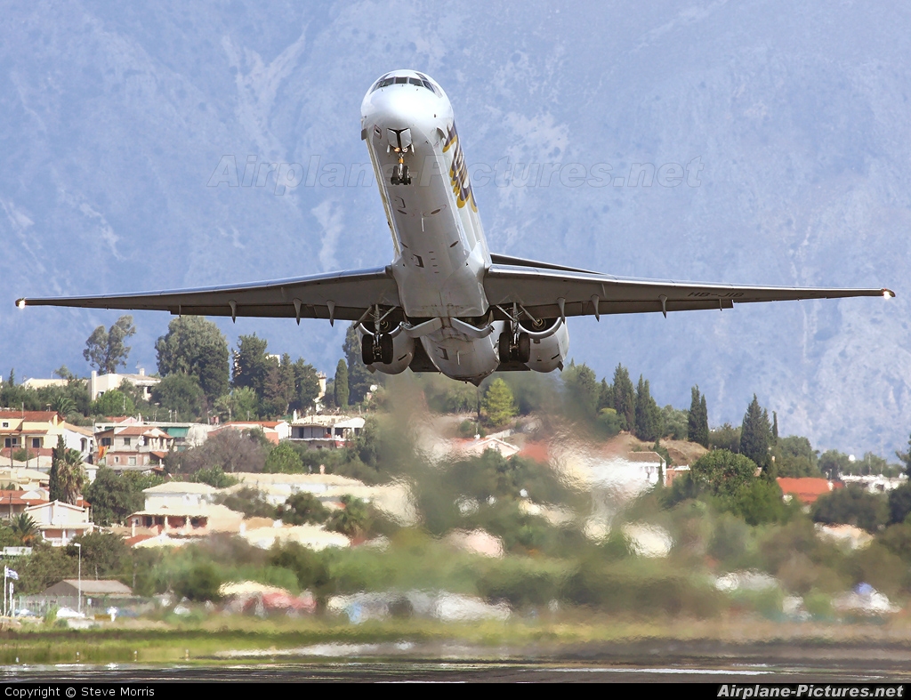 Hello HB-JIB aircraft at Corfu - Ioannis Kapodistrias