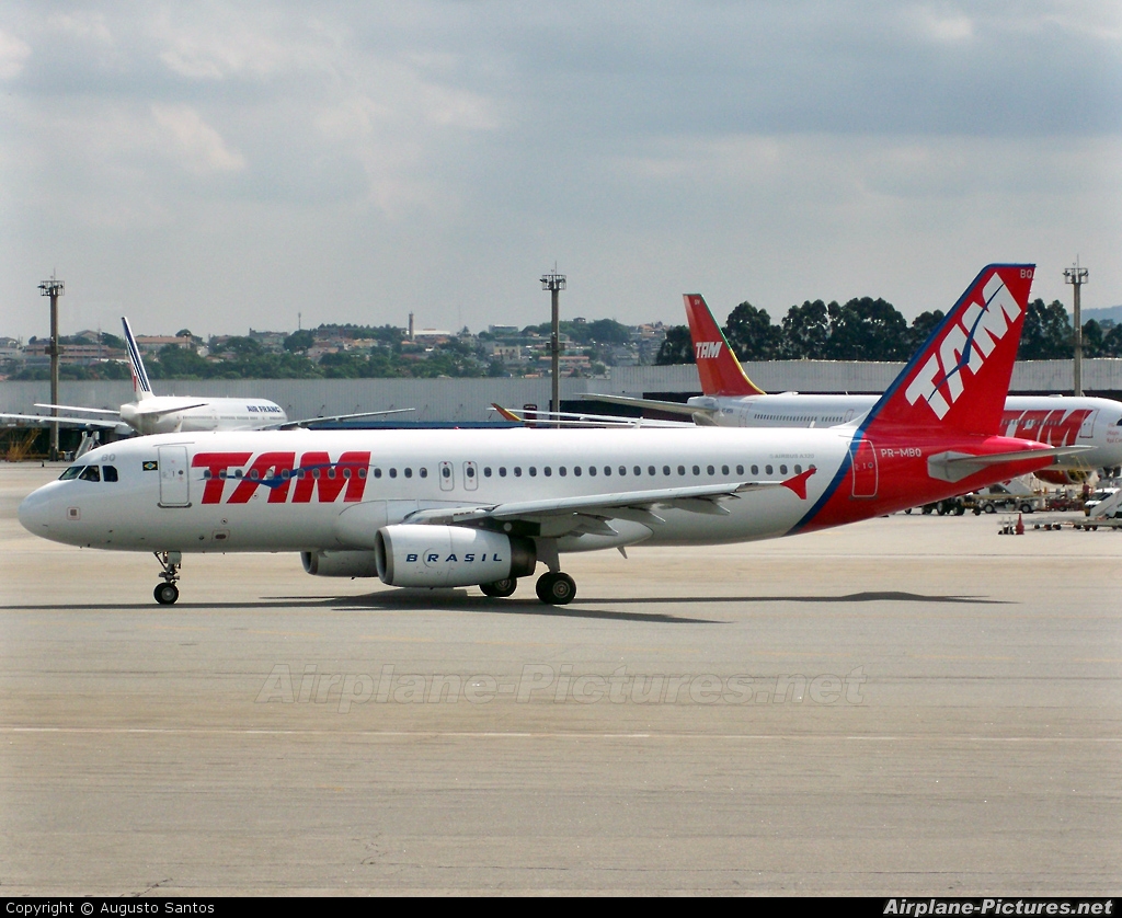 TAM PR-MBO aircraft at São Paulo - Guarulhos