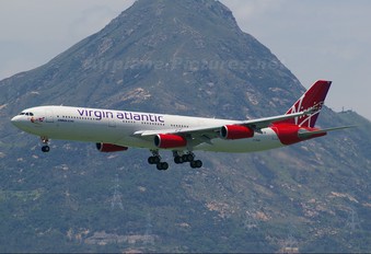 G-VSUN - Virgin Atlantic Airbus A340-300