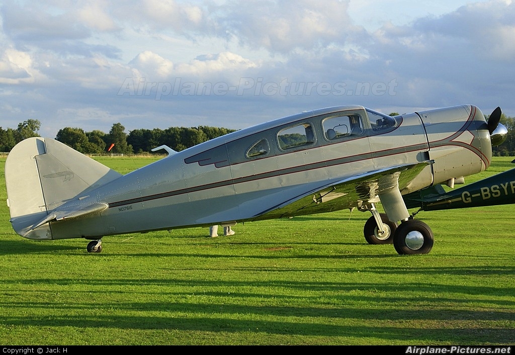 Private NC17615 aircraft at Old Warden