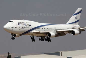 4X-ELC - El Al Israel Airlines Boeing 747-400