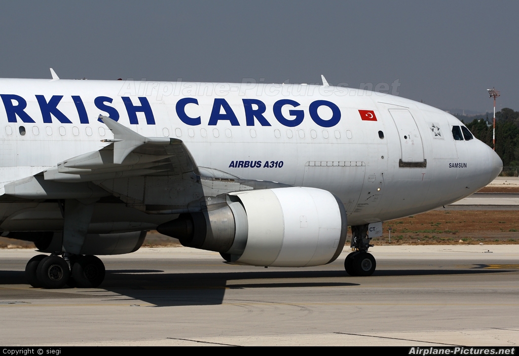 Turkish Cargo TC-JCT aircraft at Tel Aviv - Ben Gurion
