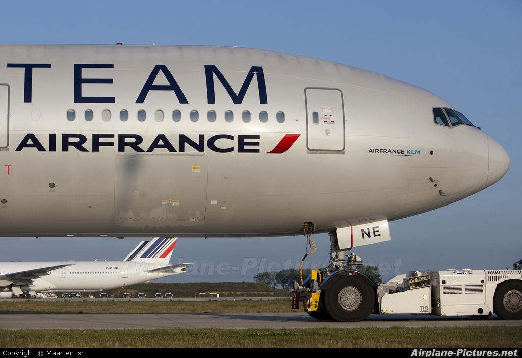 Air France F-GZNE aircraft at Paris - Charles de Gaulle
