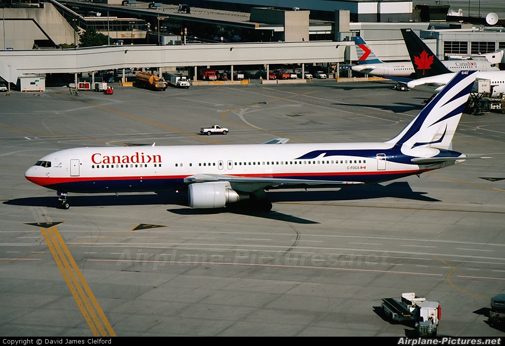 Canadian Airlines International C-FOCA aircraft at Toronto - Pearson Intl, ON
