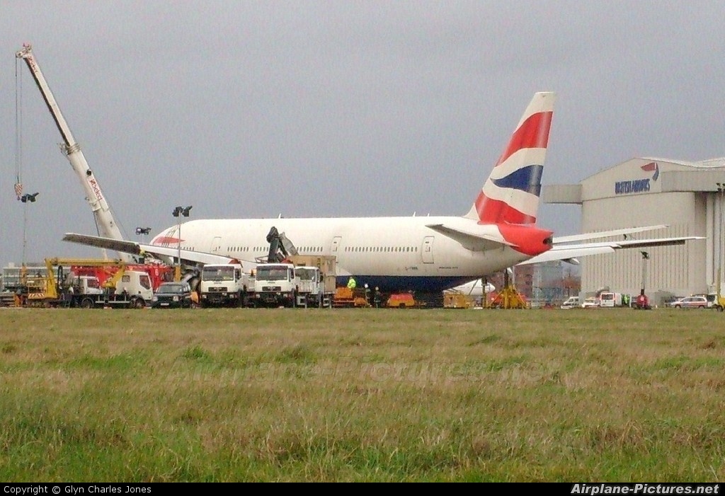 British Airways G-YMMM aircraft at London - Heathrow