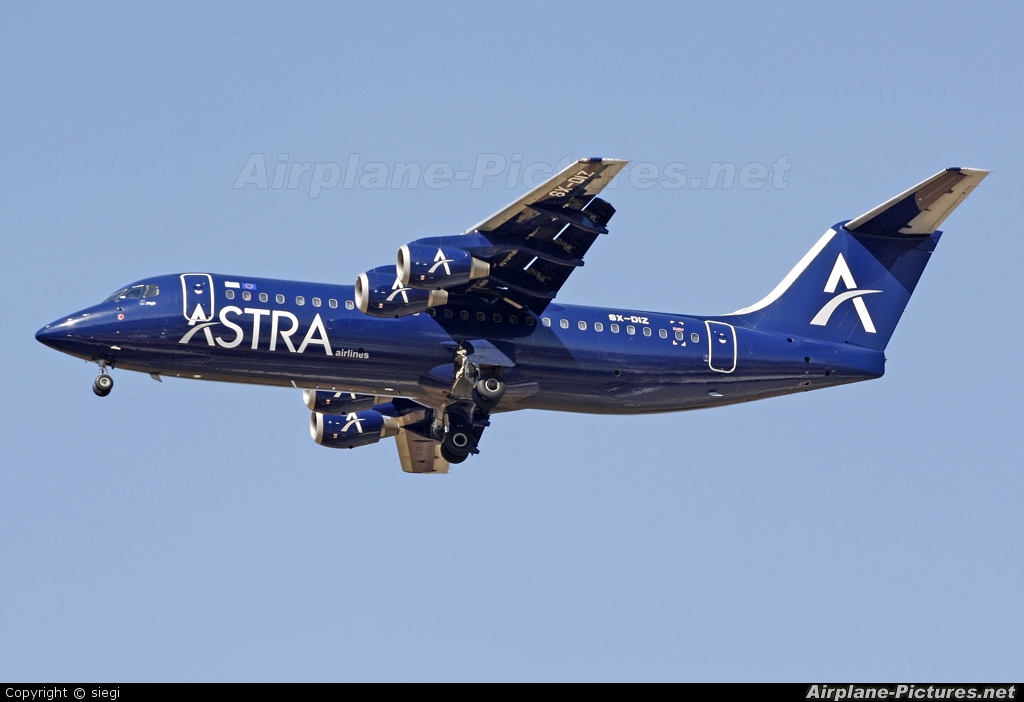 Astra Airlines SX-DIZ aircraft at Tel Aviv - Ben Gurion